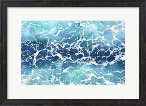 Framed Pool Ripples Print