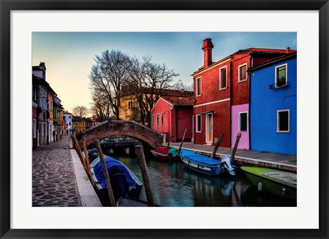 Framed Burano Print