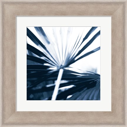 Framed Among Blue Palms I Print