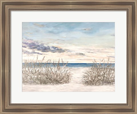 Framed Windy Beaches Print