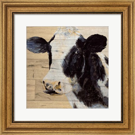 Framed Cow Print