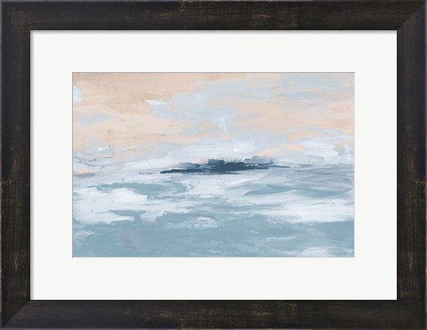 Framed Muted Modern Serenity Print