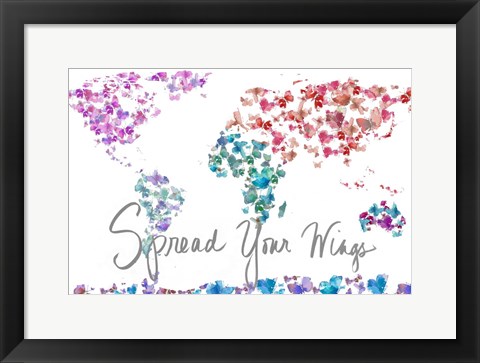 Framed Spread Your Wings Print