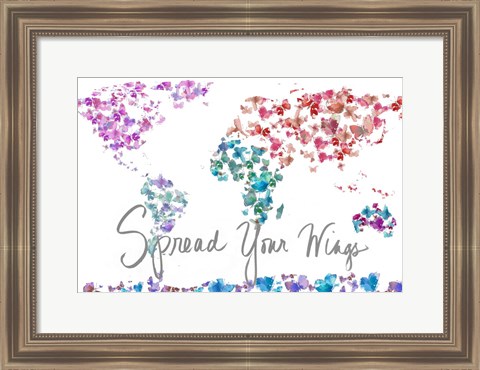 Framed Spread Your Wings Print