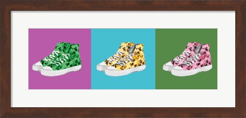 Framed Fun Fashion High Tops Print