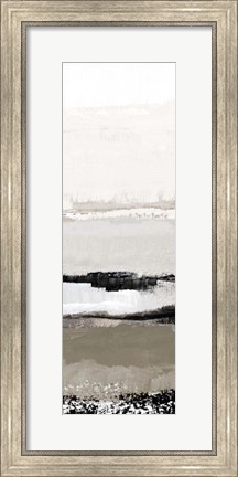 Framed Polite Neutral Journey Panel II Print