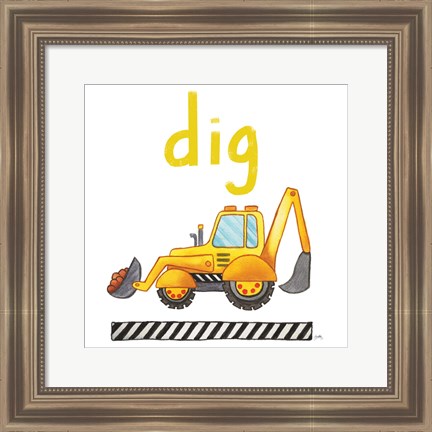 Framed Dig Print