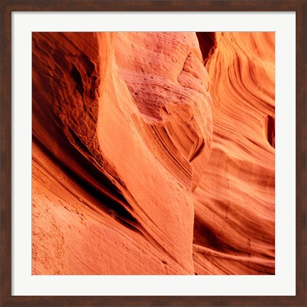 Framed Petrified Sand Mountain I Print