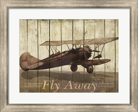 Framed Fly Away Print