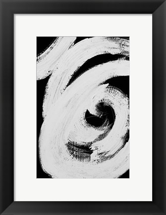 Framed Loosely Intertwined I Print