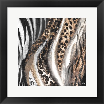 Framed African Touch Square Print