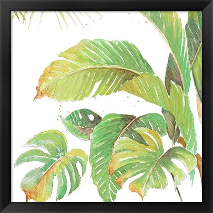 Framed Wild World Palms Print