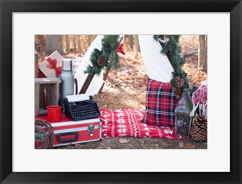 Framed Holiday Picnics Print