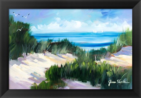 Framed Dune Shoreside Print