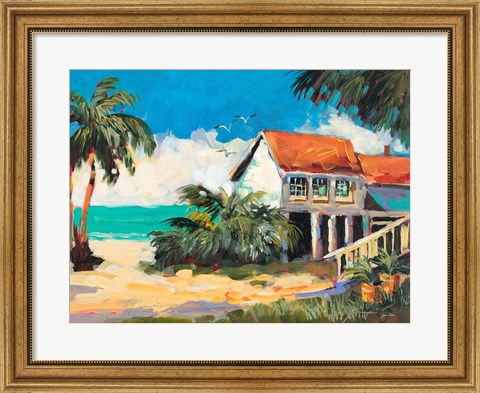 Framed Tropical Getaway Print