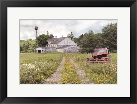 Framed Grand Old Barn Print