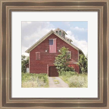 Framed Breath of Liberty Print