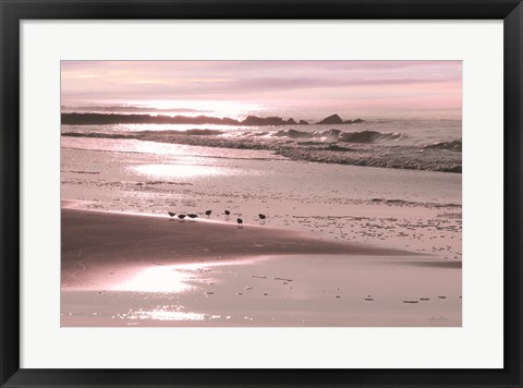 Framed Breakfast on the Beach Print