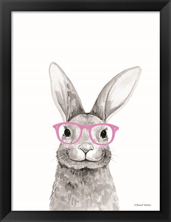 Framed Smart Rabbit Print