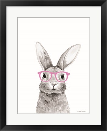 Framed Smart Rabbit Print