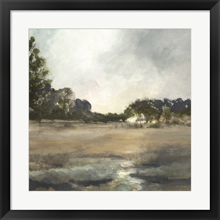 Framed Pastel Countryside II Print