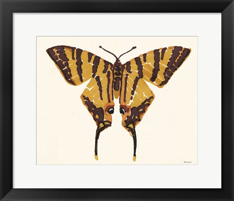 Framed Papillon 2 Print