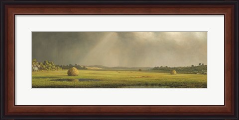 Framed Sun and Rain Print