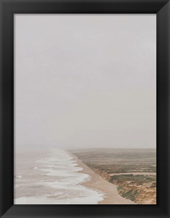 Framed Fog and Waves Print