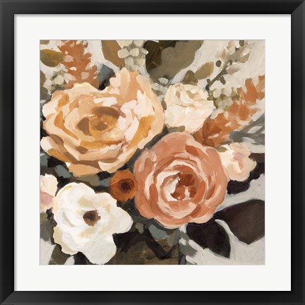 Framed Autumnal Arrangement II Print