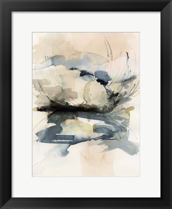 Framed Winter Shoal I Print