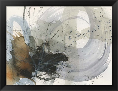 Framed Orbital Burst II Print