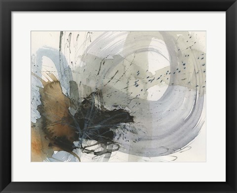 Framed Orbital Burst II Print