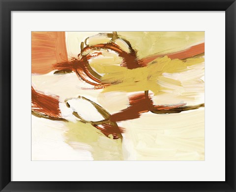 Framed Saffron &amp; Sienna II Print