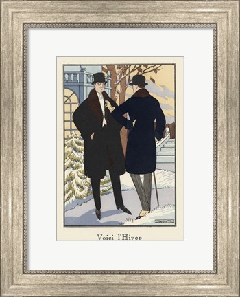 Framed Men&#39;s Fashion II Print