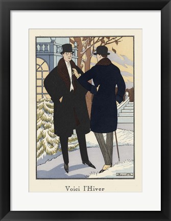 Framed Men&#39;s Fashion II Print