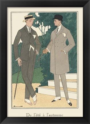 Framed Men&#39;s Fashion III Print