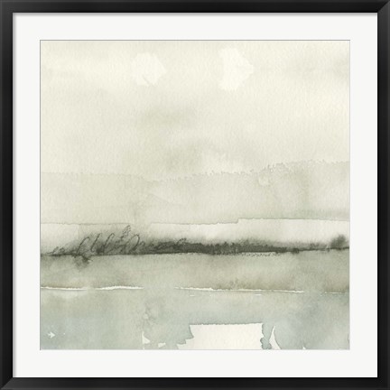 Framed Winter Reflections III Print