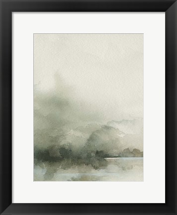 Framed Heavy Fog I Print