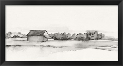 Framed Wyeth Barn I Print