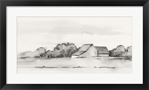 Framed Wyeth Barn II Print