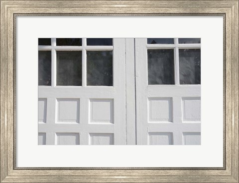 Framed Black &amp; White Windows &amp; Shadows III Print