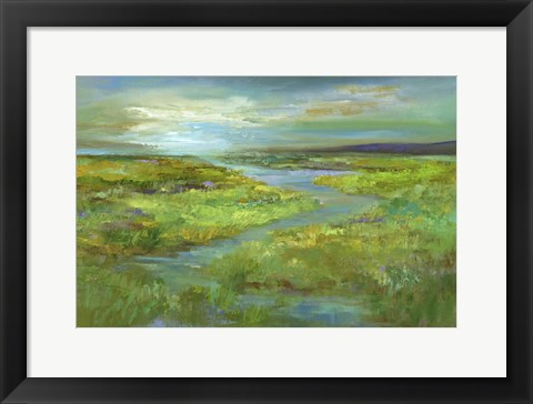 Framed Wetlands in Spring Print