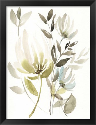 Framed Winter Arrangement II Print