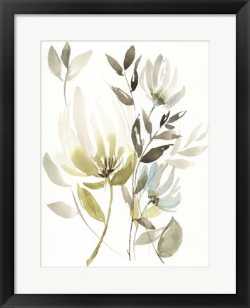 Framed Winter Arrangement II Print