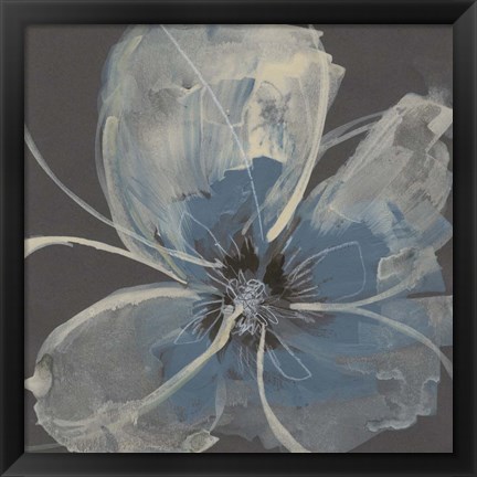 Framed Expressive Petals II Print