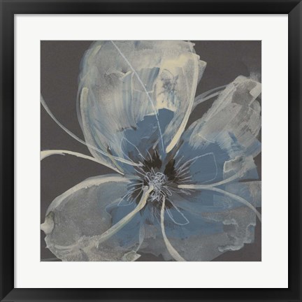 Framed Expressive Petals II Print