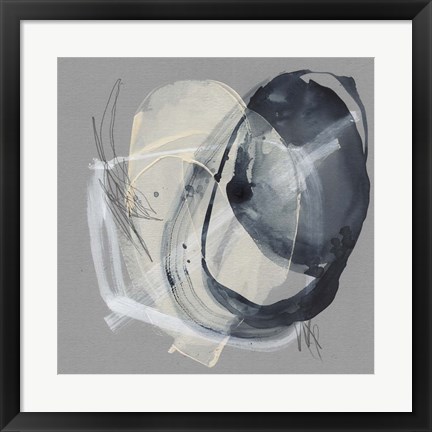 Framed Tandem Loops II Print