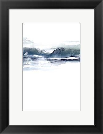 Framed Stark Horizon I Print