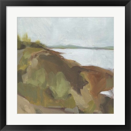 Framed Low Country Landscape I Print