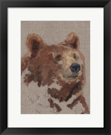 Framed Big Bear II Print